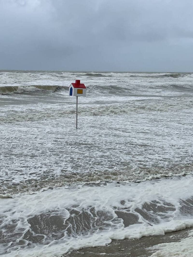 Le longe-côte à Merlimont